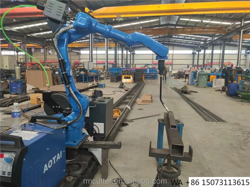 Automatic 6-Axis Welding Robotic Manipulator, Industrial Welding Arm for Consistent and High-Quality Welds