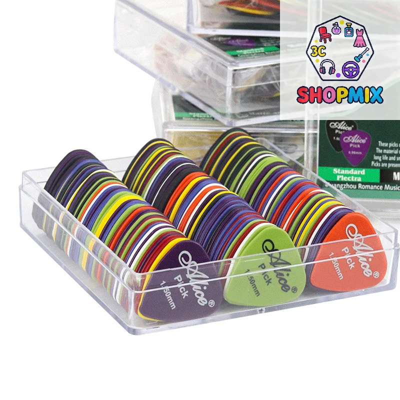 

12/20/50pcs Guitar Pick Electric Guitar Pick Acoustic Music Picks Plectrum Instrument Accessories Mixed Thickness Guitar Pick