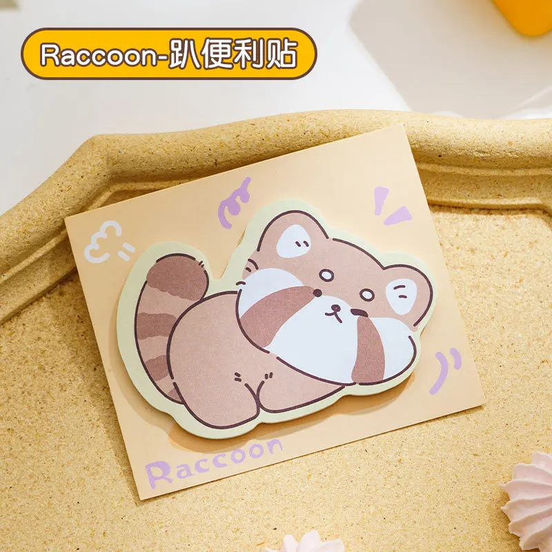 8 pcs/lot Cartoon Animals Sticky Notes Memo Pad To Do List Cute Journaling Planner Sticker Deco School Kawaii Stationery