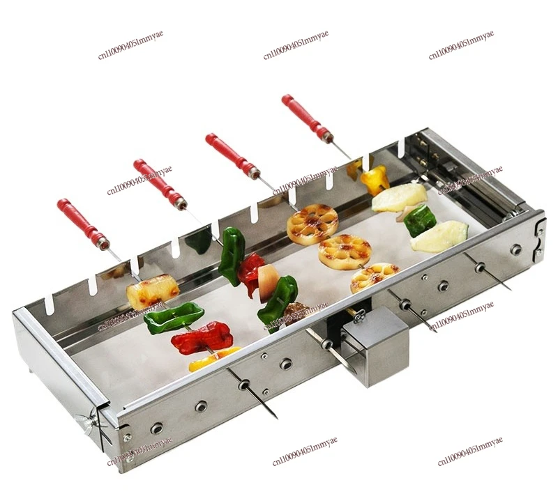 Butterfly Roast Incense Automatic Barbecue Flip Shelf Adjustable Width Barbecue Tool for Outdoor Camping Grilling