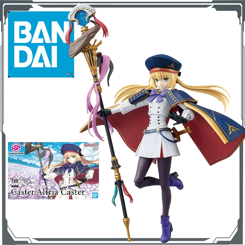 

Bandai Original MODEL KIT 30MS Magician - Artoria Caster Anime Action Figure Assembly Model Toys Model Gifts for Boys