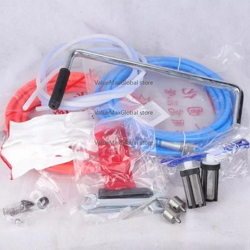 3000 واط المكبس نوع المحمول مضخة الضغط العالي الايبوكسي الاسمنت الجص تطبيق الحشو آلة الرش للمياه #5