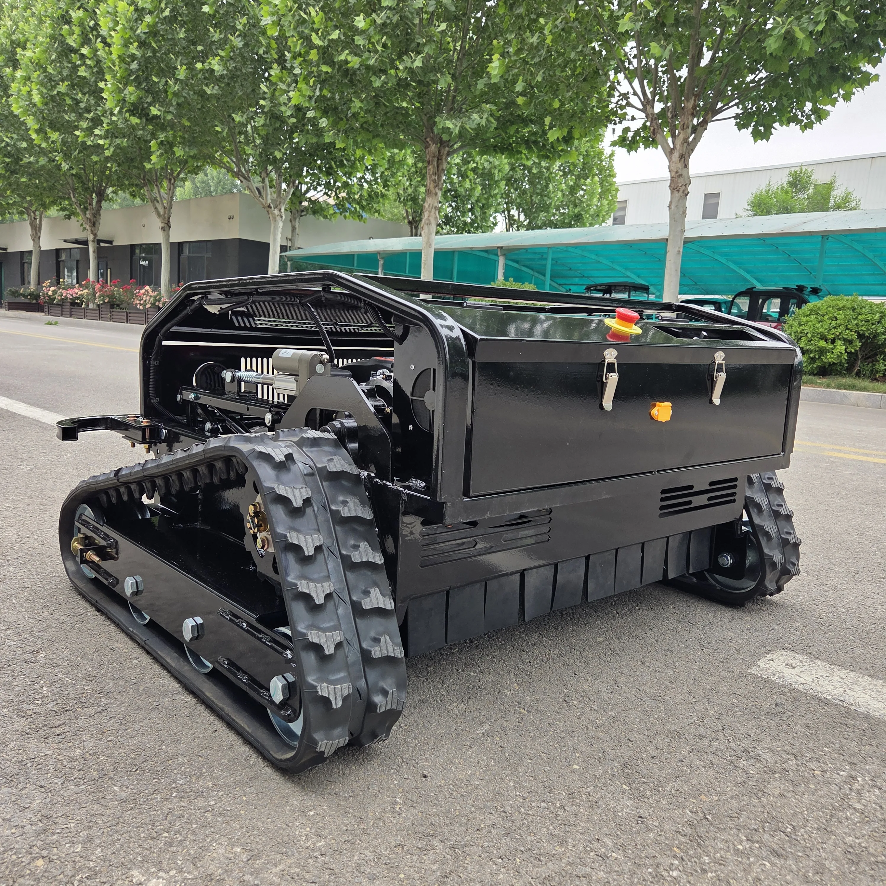 608CC 23 horsepower powerful intelligent remote control lawn mower zero turn gasoline four stroke high quality custom low price