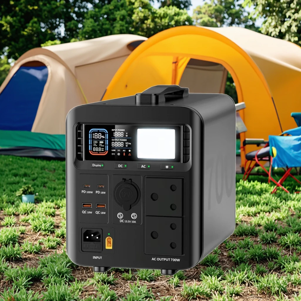 

Yahong Hot Sale Outdoor 700W Portable Energy Storage Power Supply Fast Charging Mini Portable Power Station