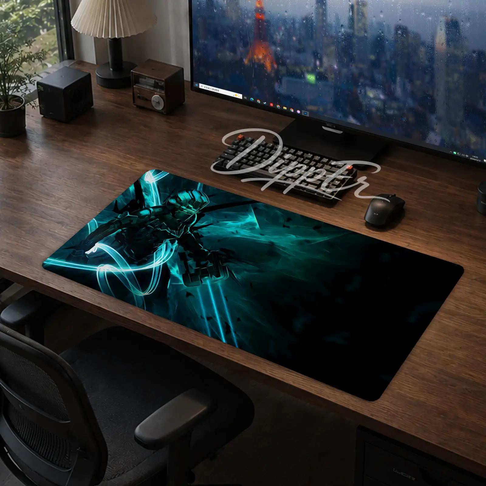 Game Dead Space Mouse Pad Office Large Desk Mat Gaming Mousepad Rubber Bottom Non-Slip Cushion 900X400