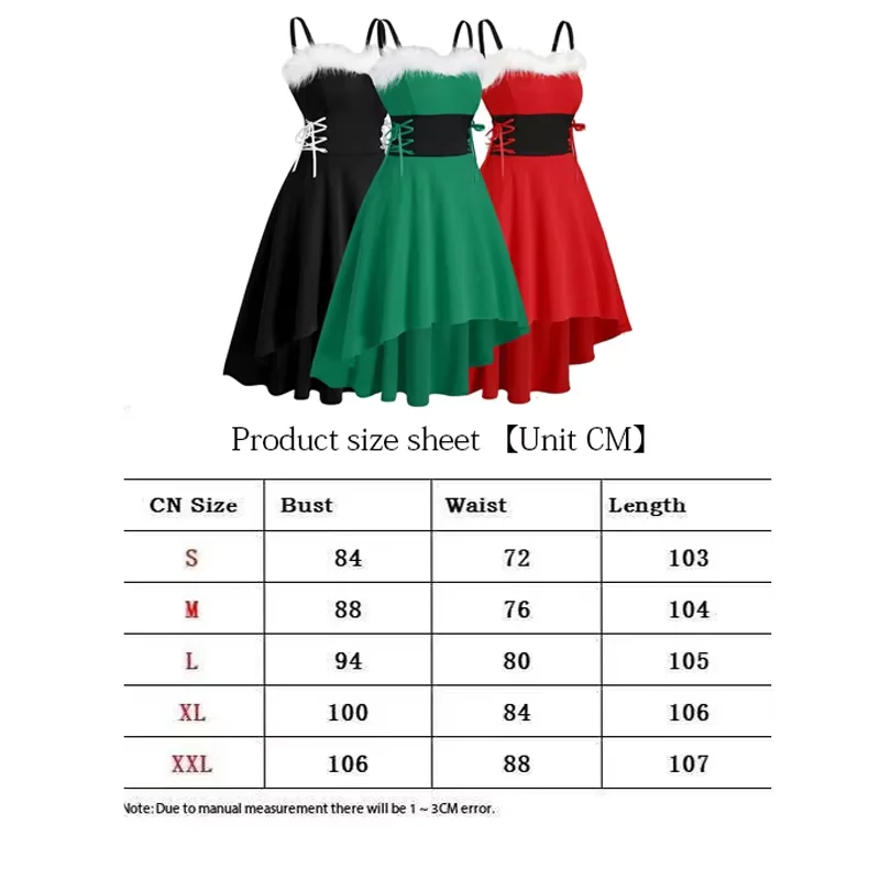 Women's Sexy Dress Christmas Floral Print Ruffle Elegant Suspender Irregular Red Dress New Year Christmas Party Happy Gift 2025