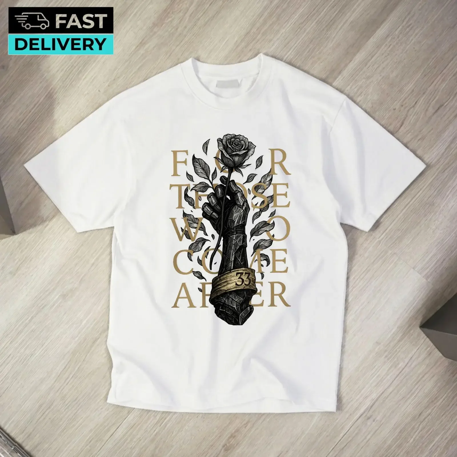 Clair Obscur Expedition 33 'For Those Who Come After' T shirt Casual Game Fan for Gamers vintage Washed Soft homme streetwear