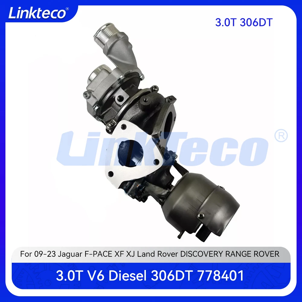 Engine Right Turbocharger Fit 3.0 T L Diesel 306DT TDV6 For 09-18 Jaguar XF Land Rover DISCOVERY RANGE ROVER SPORT 3.0T 778401