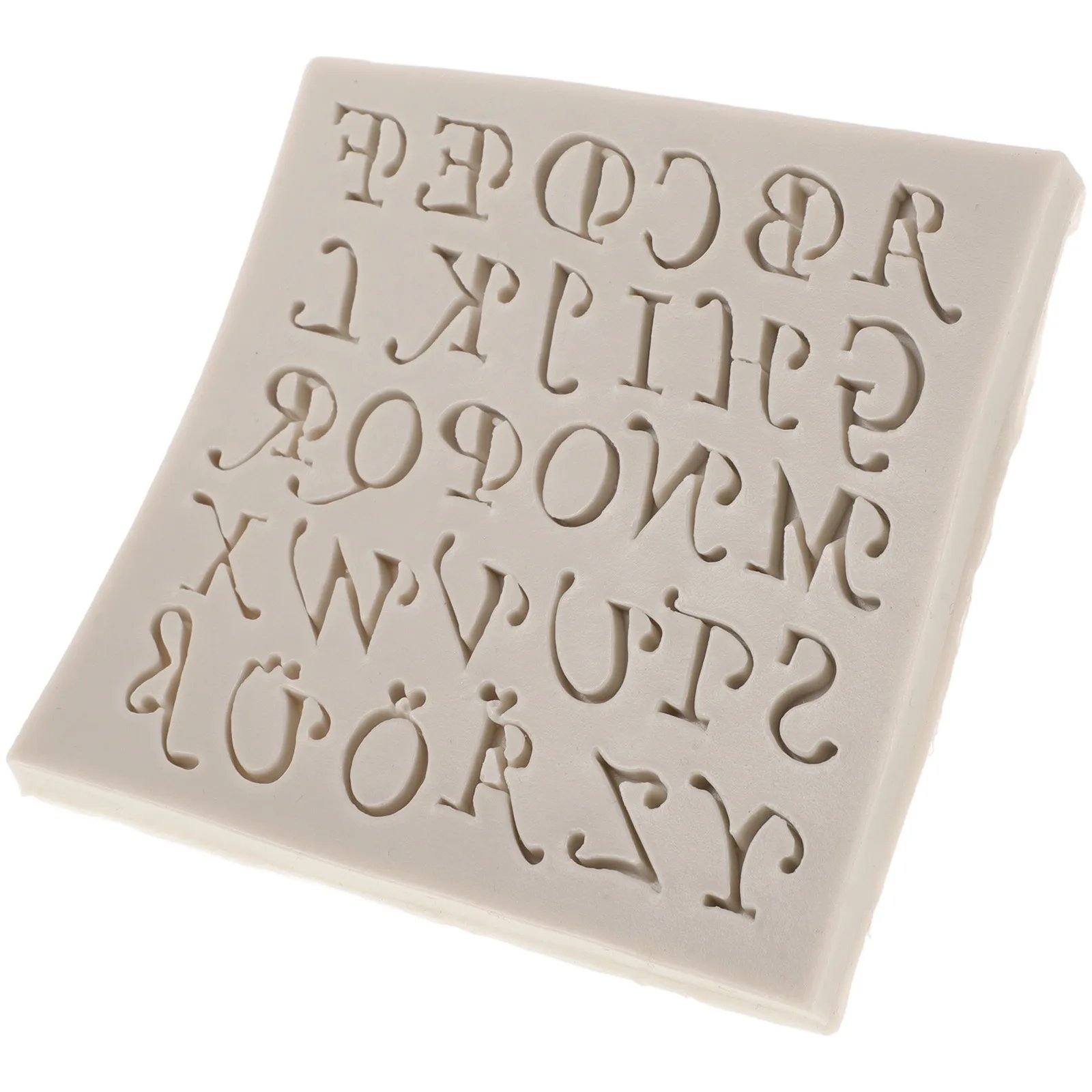 

Alphabet Letter Silicone Molds Cake Fondant Chocolate Candy DIY Baking Decoration Supplies Silicone Letter Mold