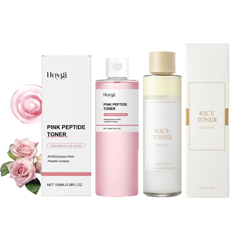 Rose Essence Toner for Glowing Skin Soothing Moisturizer Improve Dark Spots Uneven Tone Deep Nourishing Brightening Facial Water