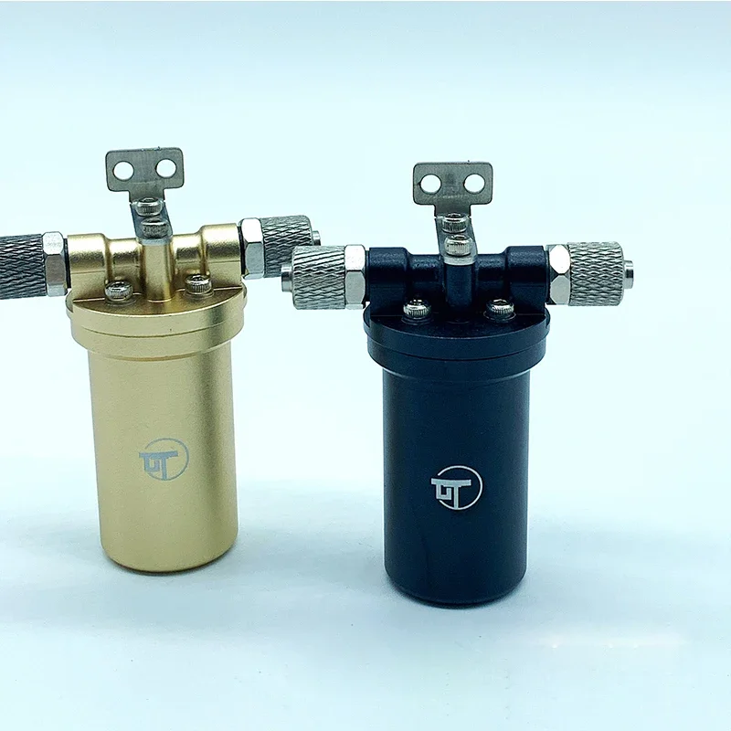 JDModel Mini Hydraulic Oil Metal Filter With Fine Strainer For RC  Tamiya Excavator Bulldozer Loader Truck Parts Rc Accessories