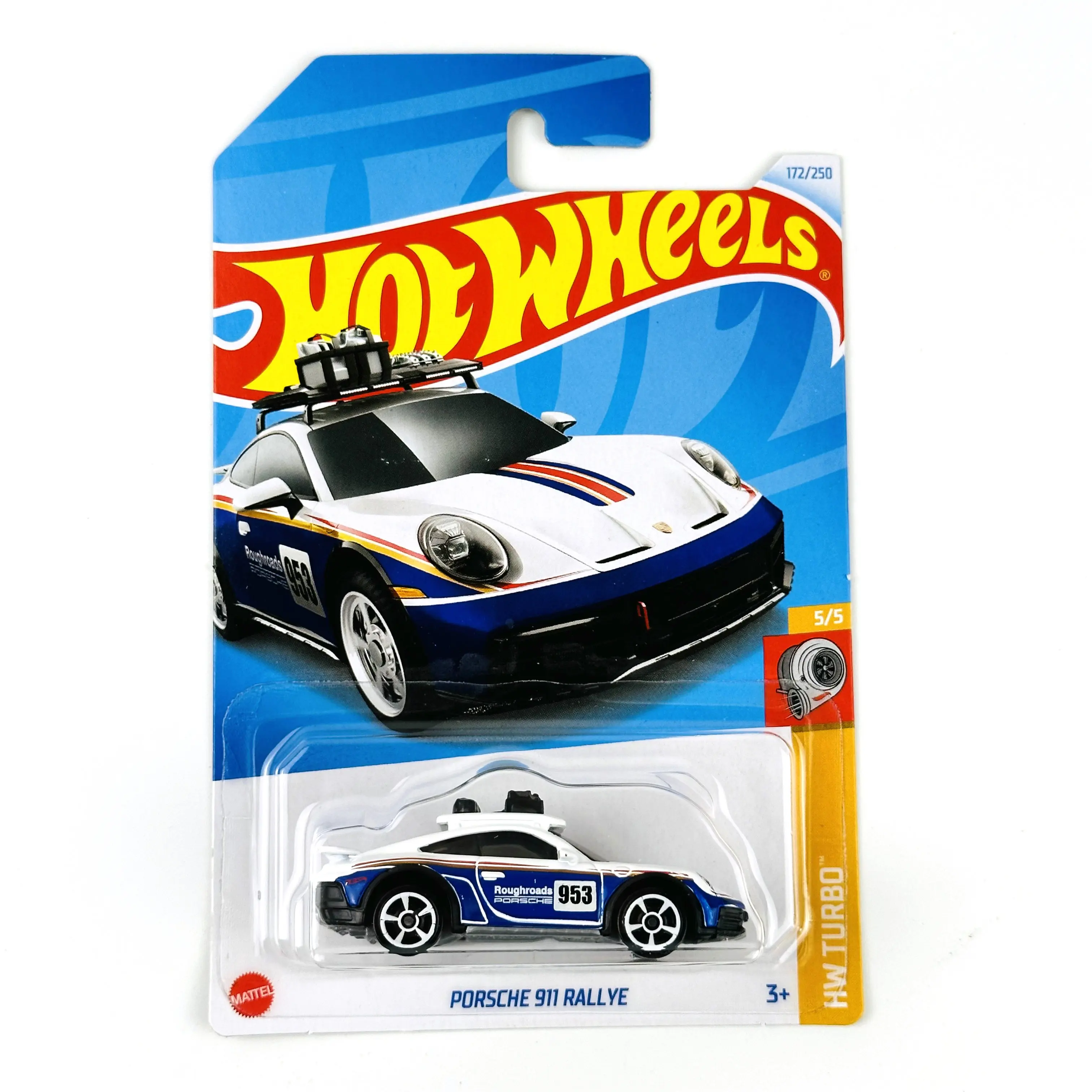 2024-172 Hot Wheels Cars PORSCHE 911 RALLYE 1/64 Metal Die-cast Model Toy Vehicles