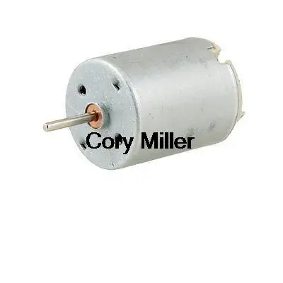 motor magnético eletrônico 5V DC 6300RPM do eixo do diâmetro de 2mm