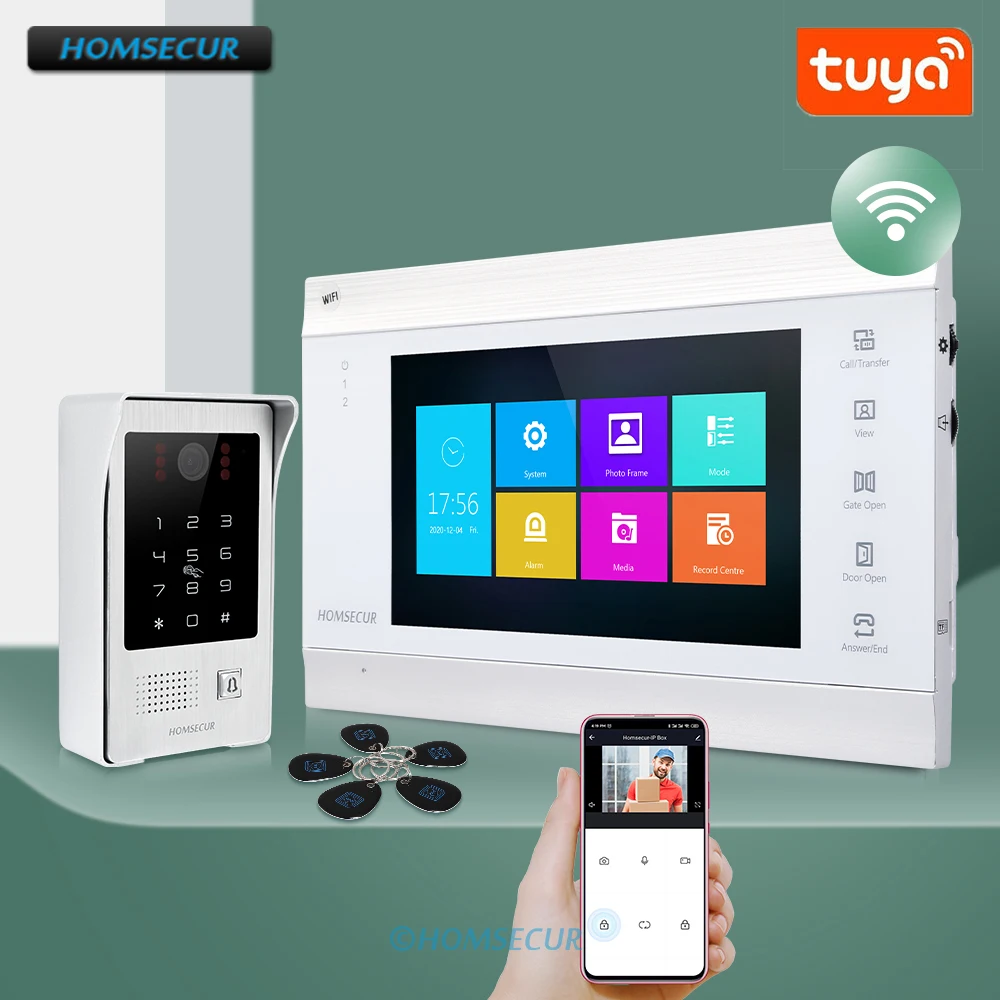 HOMSECUR 4 Wire WIFI Tuya 7