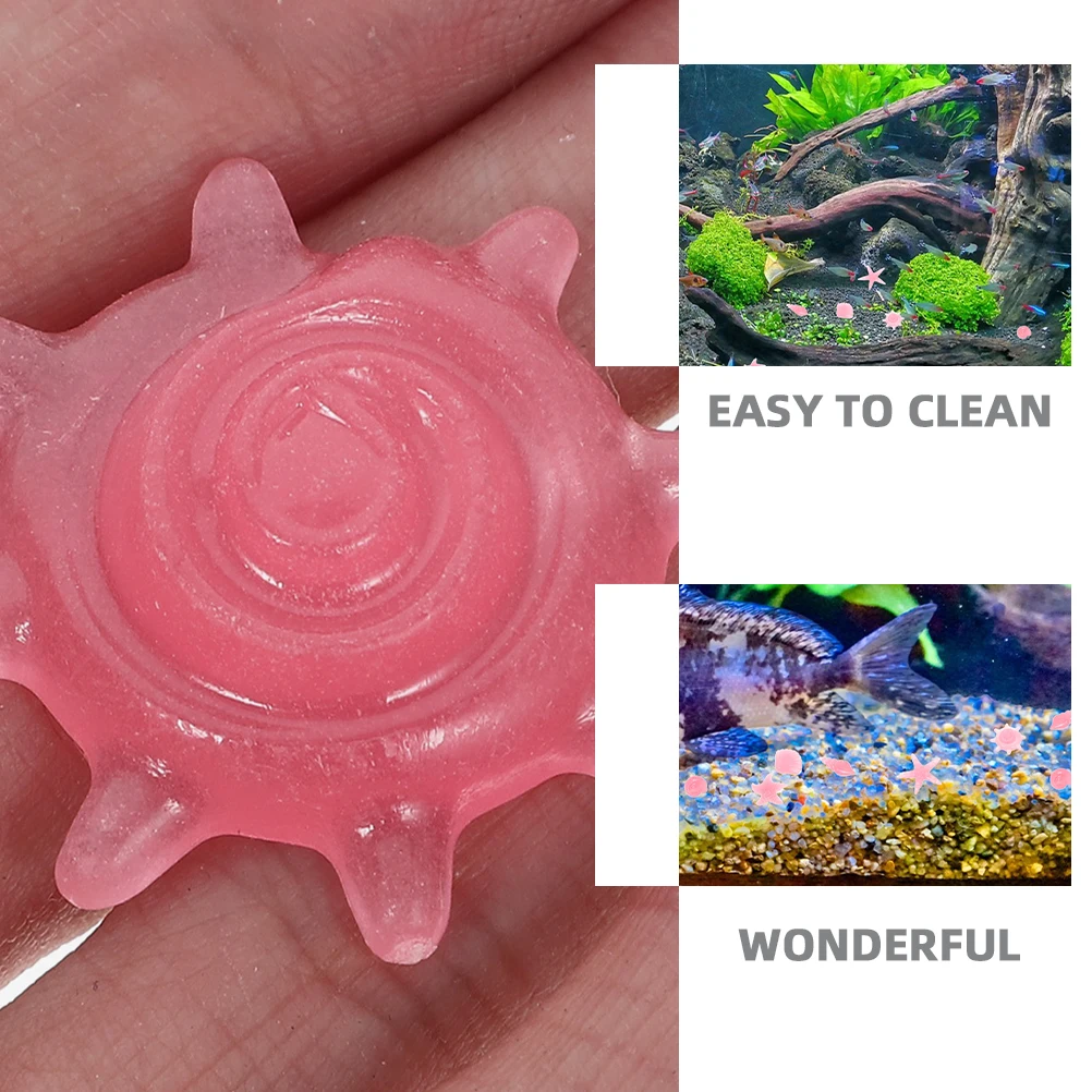 

Luminous Stone Aquarium Glow Stones Rock Decorative The Dark Rocks Fish Tank Décor Decorations