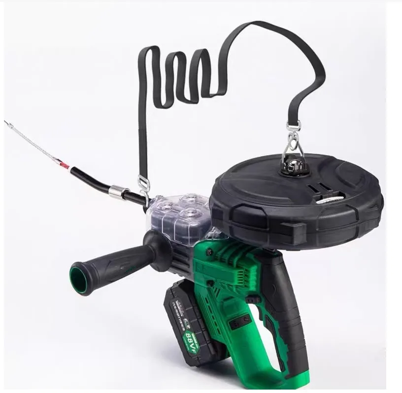 Good Quality Hot Sale Wire Fish Tape Cable Puller Tools 21V 20V Cordless Electric Stringing Machine