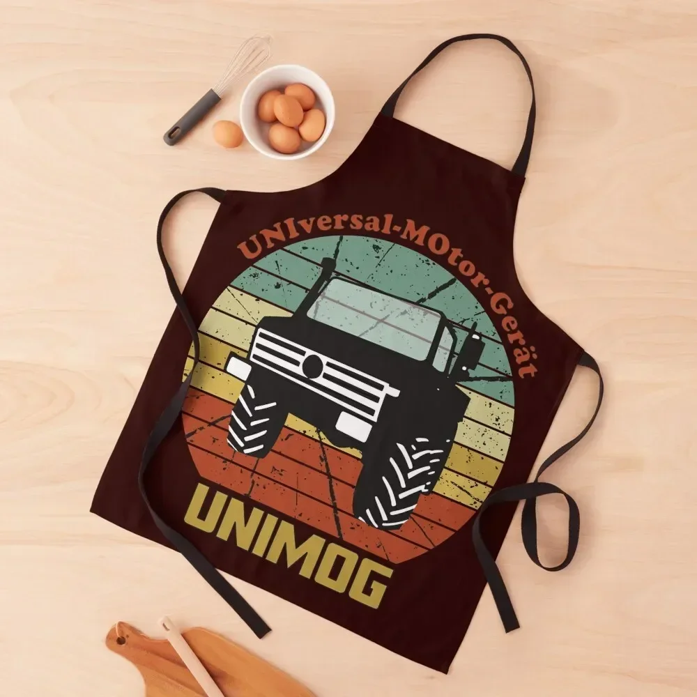 

Unimog Retro Apron Barber cook wear Men'ss Bib For Kitchen Apron