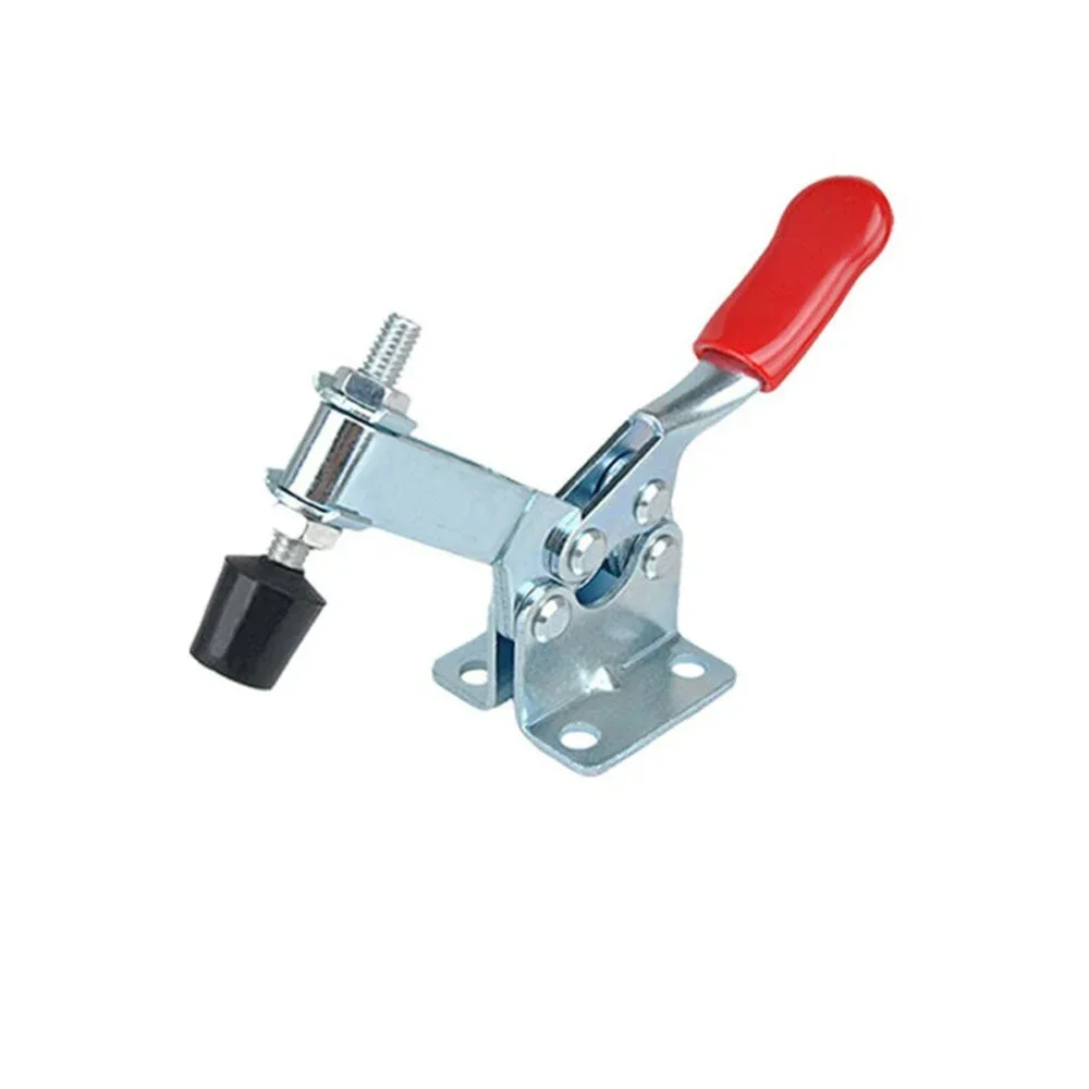 GH-201B Horizontal Toggle Clamp Vertical Toggle Clamp Hand Clip Tool Workshop Quick Clamps Tools Galvanized Iron Locking