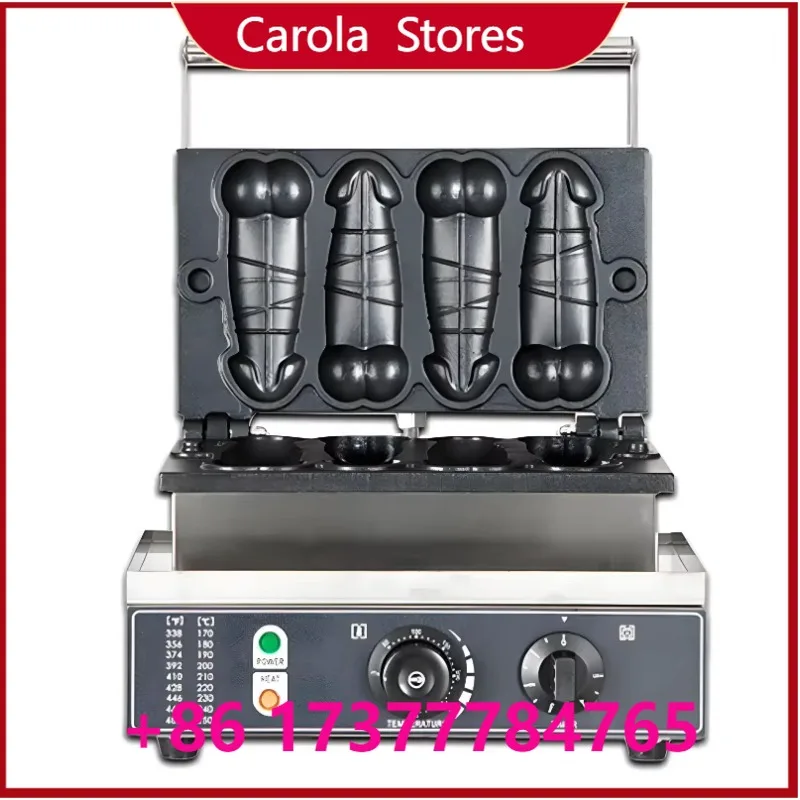 Food tools New Commercial Hot Dog Waffle Maker hine Nonstick Adjus Thermostat High Productivity for Restaurants