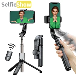 Selfieshow L08 GIMBAL Tripod Selfie Stick Bluetooth Handheld Stabilizer Mobile Phone Holder Adjustable For iPhone/Huawei XIAOMI