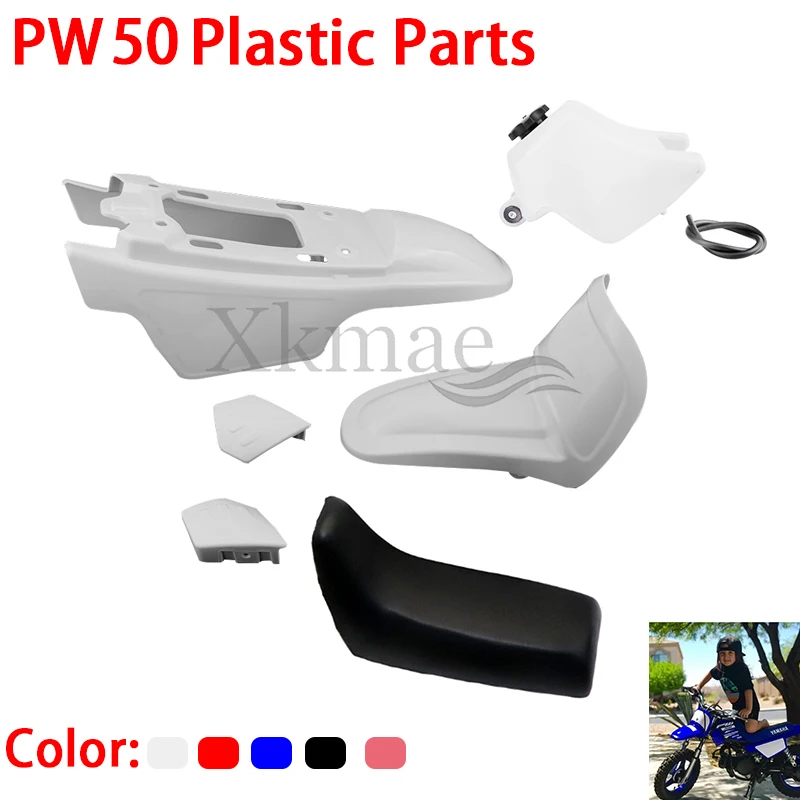 

Bodywork Plastic Fairing Body Kit For YAMAHA PW50 PY50 PW 50 PEE WEE Plastic Fender Body Seat Gas Tank Kit