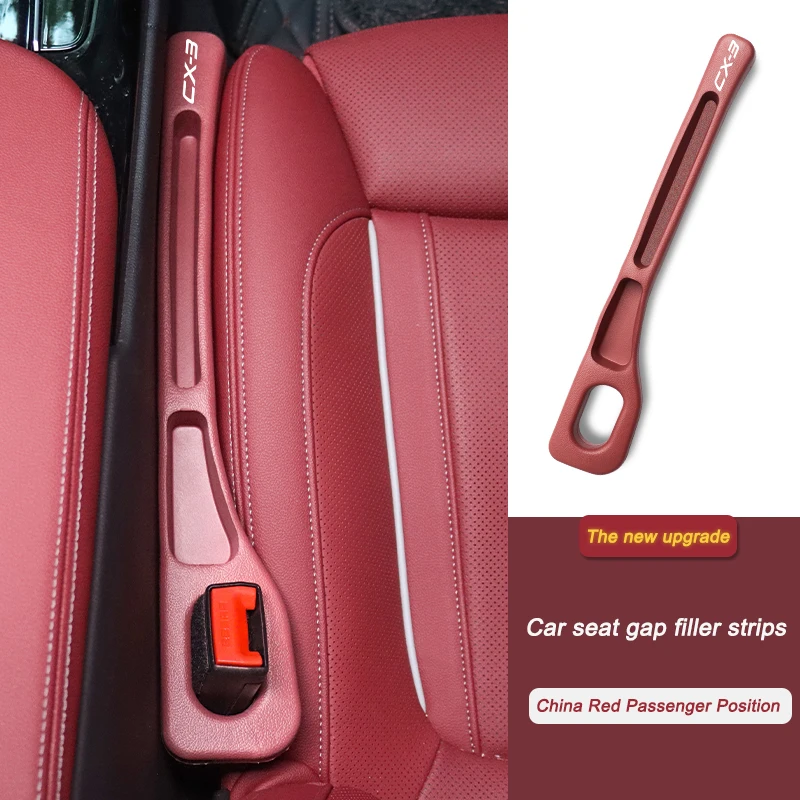 Autositz-Lückenfüller, Seitennaht-Steckerleiste, auslaufsicher, für Mazda CX-3 CX 3, Füllstreifen, Innendekoration, Autozubehör – Detail 3