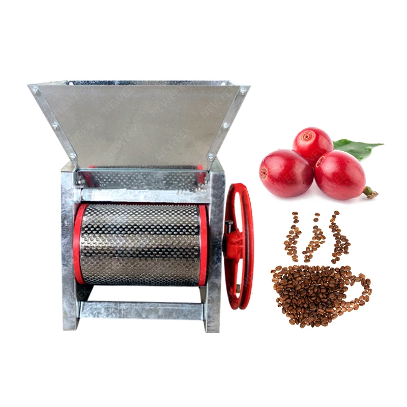 NEWEEK Indonesia Market Manual Fresh Cocoa Bean Small Scale Coffee Huller For Sale