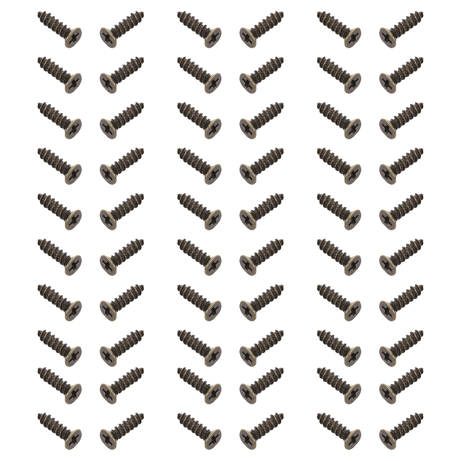 

900Pcs Electric Guitar Pickguard Screws Vintage Self-Tapping Mounting Screws Scratch Plate for Bass Pick Guard Screw