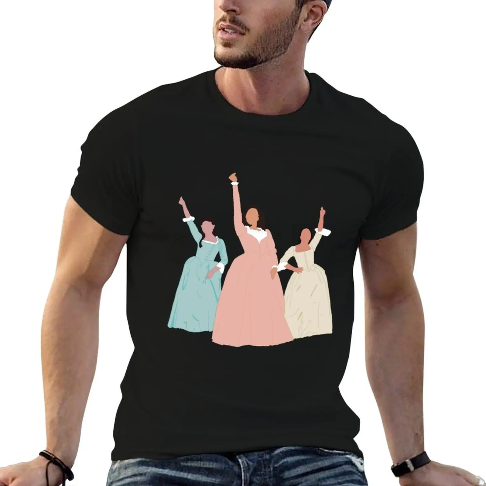 

The Schuyler Sisters T-Shirt anime t shirts oversize t shirts with prints cotton t shirt man T-shirt