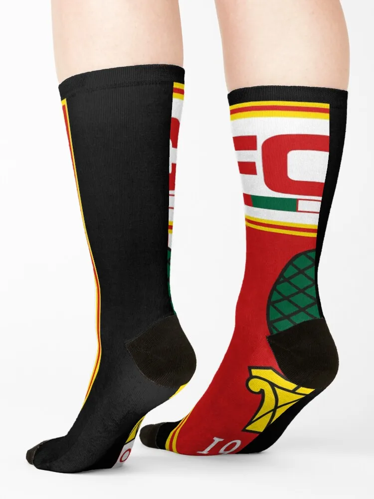 FC Augsburg New Socks men cotton high quality anti-slip custom sport Boy Child Socks Women's
