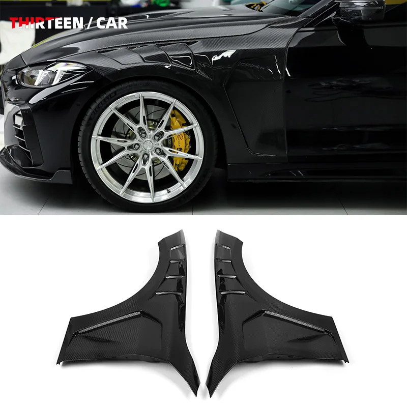 

High Quality Dry Carbon Fiber N Style Vented Front Fender for BMW 4 Series G22G23 Upgrade Replacement Front Fender KiT