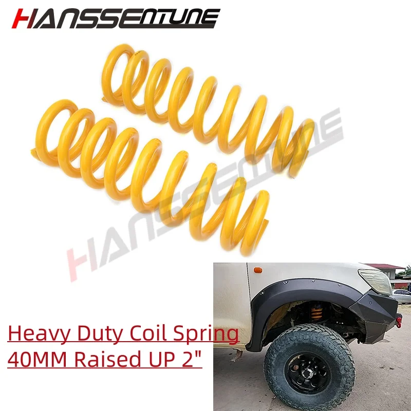 

Передняя сверхмощная винтовая пружина 40 мм для Toyota Hilux Vigo Revo Fortuner FJ CRUISER LC80 Prado 90