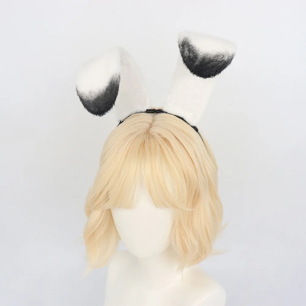 

Ear Hair Accessories Simulation Animal Ear Comic Show Cosplay Plush Headband Rabbit Police Officer Headdress