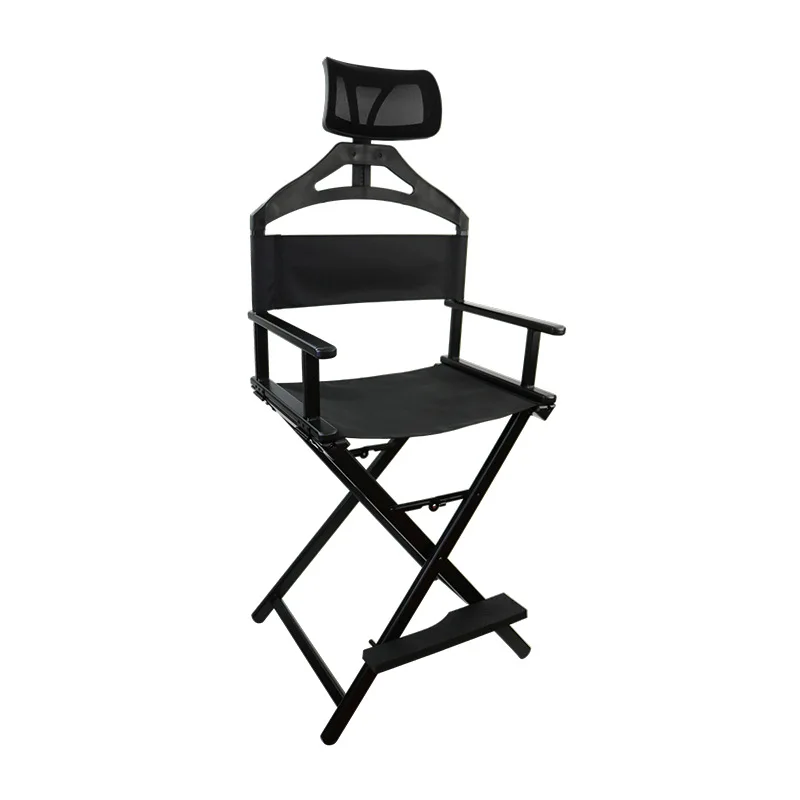 Multifunctional Director Chair for Makeup Salon and Outdoor Activities with Headrest  for Outdoor Use