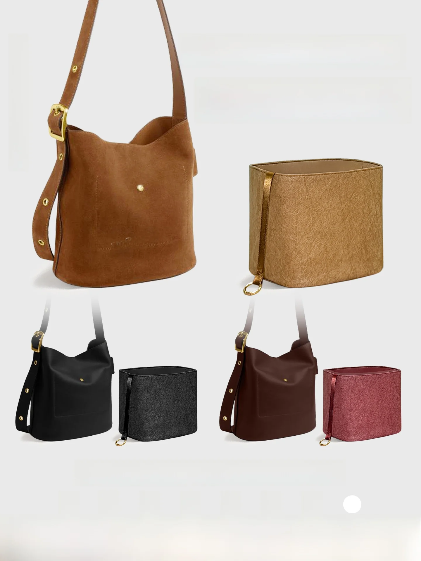 

Сумка-органайзер Art Beau Rhythm Large Buet Bag с внутренним отделением на молнии, женская, нейлоновая, простая, однотонная