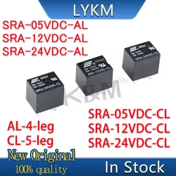 5/PCS New Original SRA-05VDC-AL SRA-12VDC-AL SRA-24VDC-AL SRA-05VDC-CL SRA-12VDC-CL SRA-24VDC-CL Songle relay In Stock