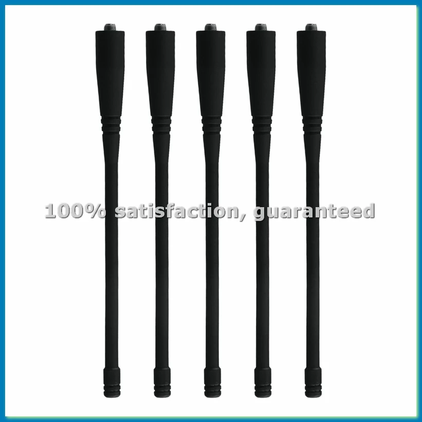 

5 шт. двухдиапазонных антенн SMA-Female длиной 17 см для раций UV-5R, UV-82, GT-3, UV-9R Plus - ABVM