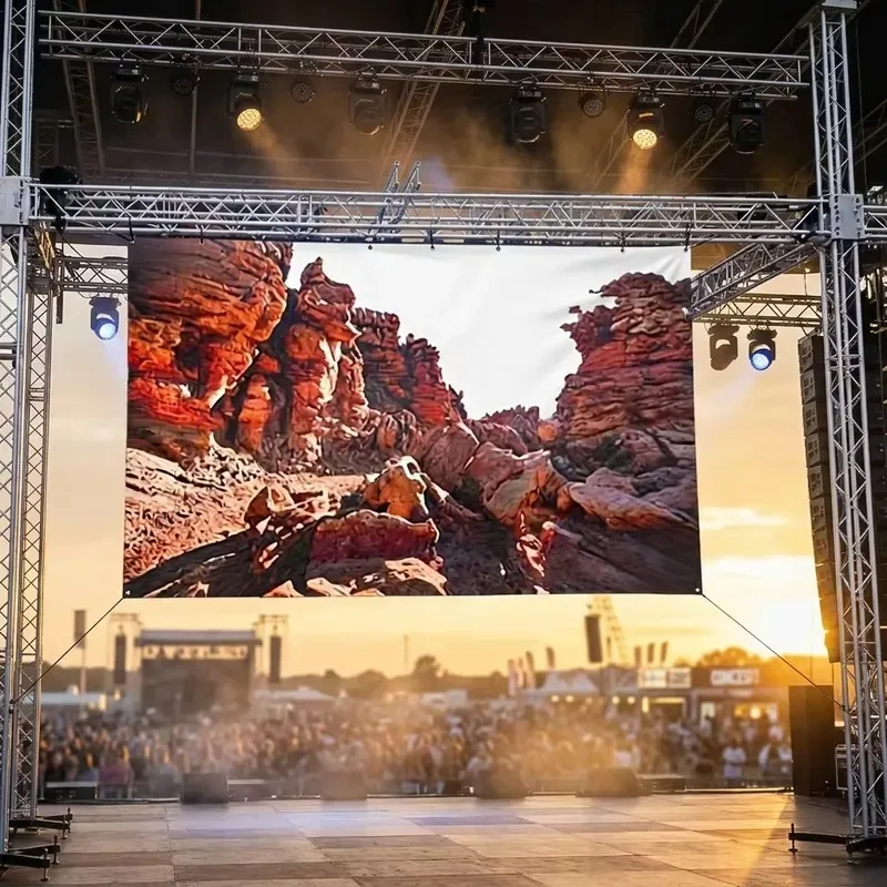 P3.91 P4.81 LED display 500 x 500mm, high brightness high definition panel, suitable for stage event rental, church
