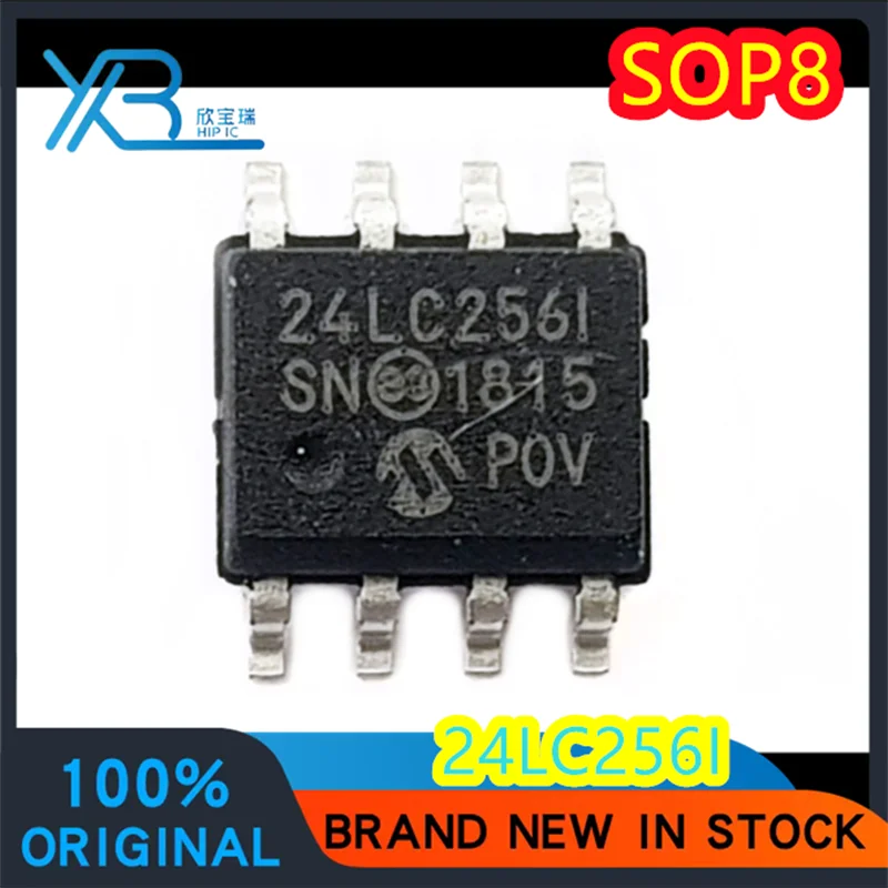 

(4/50 pieces) 24LC256T-I/SN 24LC256-I/SN 24LC256I memory SOP8 guaranteed normal operation 100% new stock