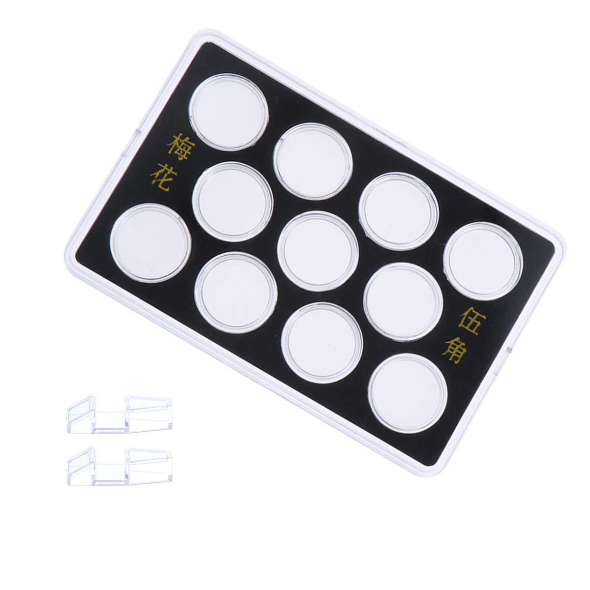 

Coin Display Box Plastic Dust Proof Oxidation Resistant Organizer Key Safe Storage Case Coin Collection Supplies Holder