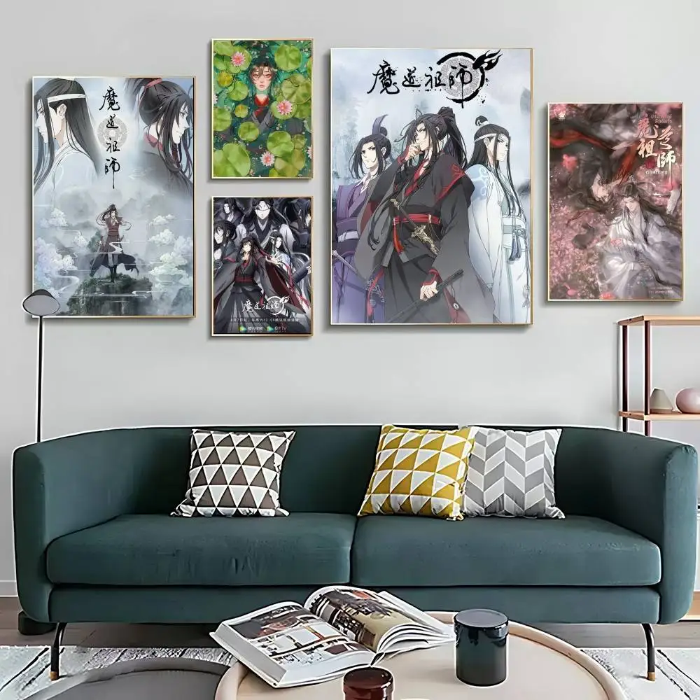 Mo Dao Zu Shi Posters Kraft Paper Vintage Poster Wall Art Painting Study Aesthetic Art Wall Stickers