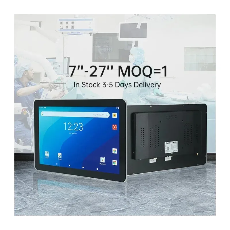 TouchWo Multitouch  Capacitive All-in-one Touch Screen Panel Pc Touch Industrial Display with Vga Dvi