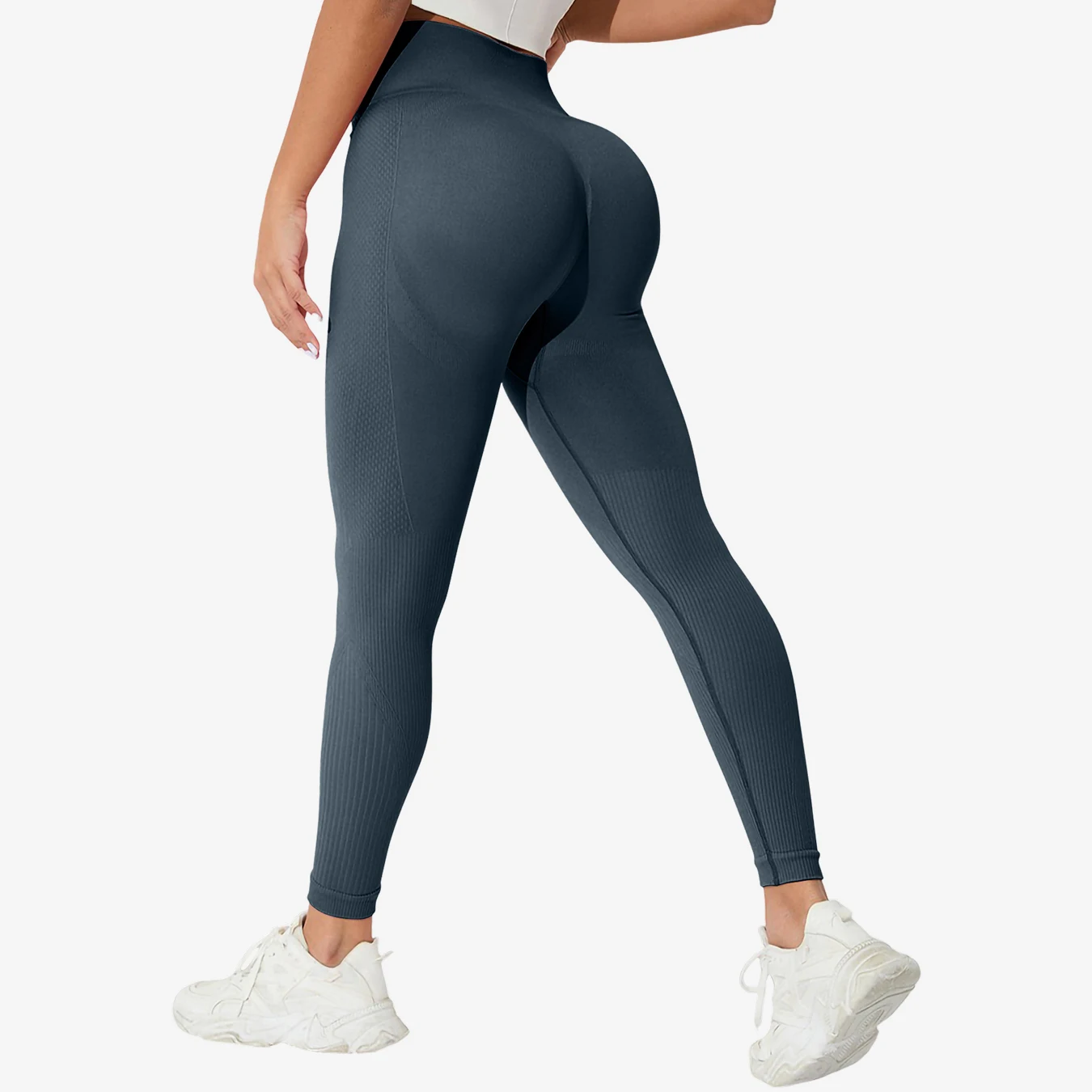 

Seamless Knitting Lift Buttocks Yoga Leggings for Women Soft Workout Tights Fitness Outfits Sports Pants Gym Sexy Trousers