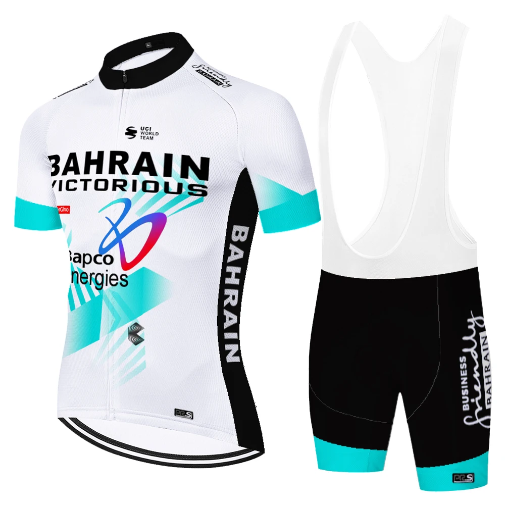 2024 BAHRAIN cycling jersey set conjunto ciclismo masculino road bike mtb cyclisme homme fietskleding heren велоформа мужская