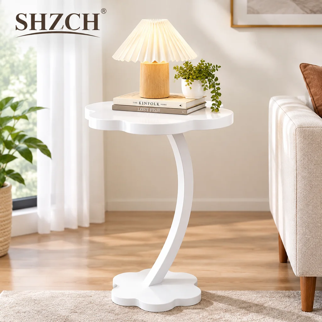Simple Edge  Design Bedside Table Balcony Cloud Table Simple Small Dining Table Small Storage Rack