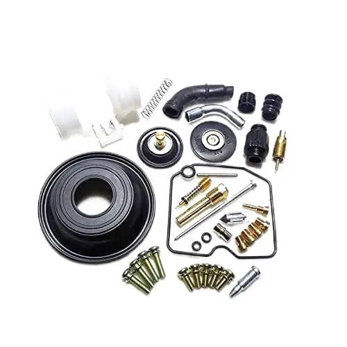 Carburetor Repair Kit w/ Vacuum Diaphragm & Float For Kawasaki Vulcan VN800 Carb