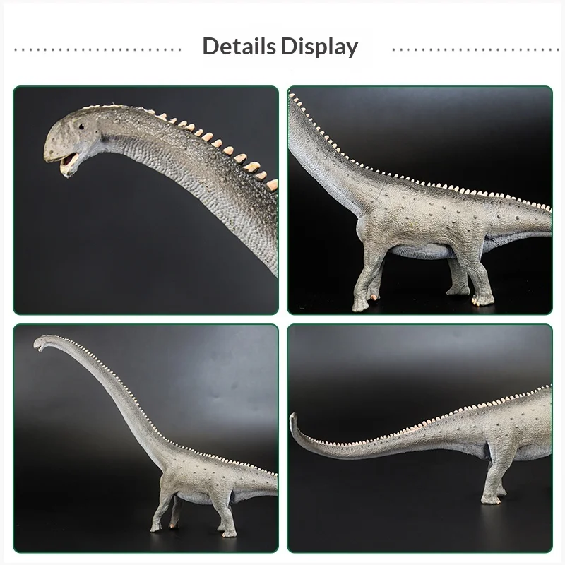 Simulated Lianglong Dinosaur Model Mamenchisaurus Toy Solid Confusion Dragon Brachiosaurus Ornament Children's Gift Christmas