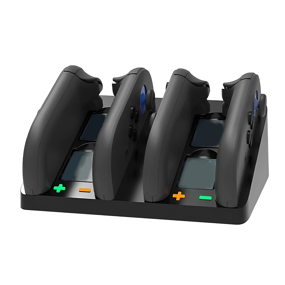 Oplaaddockstation voor Nintendo voor Switch 2 voor Joycon-controller met 4 gamekaartsleuven Oplader opladen tot 4 controllers