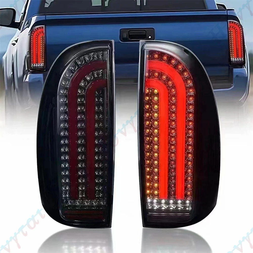 Pair LED Taillights For Toyota Tacoma 2005 2006 2007 2008 2009 2010-2015 Pickup Taillamp Rear Lamp Brake Fog Turn Signal Light