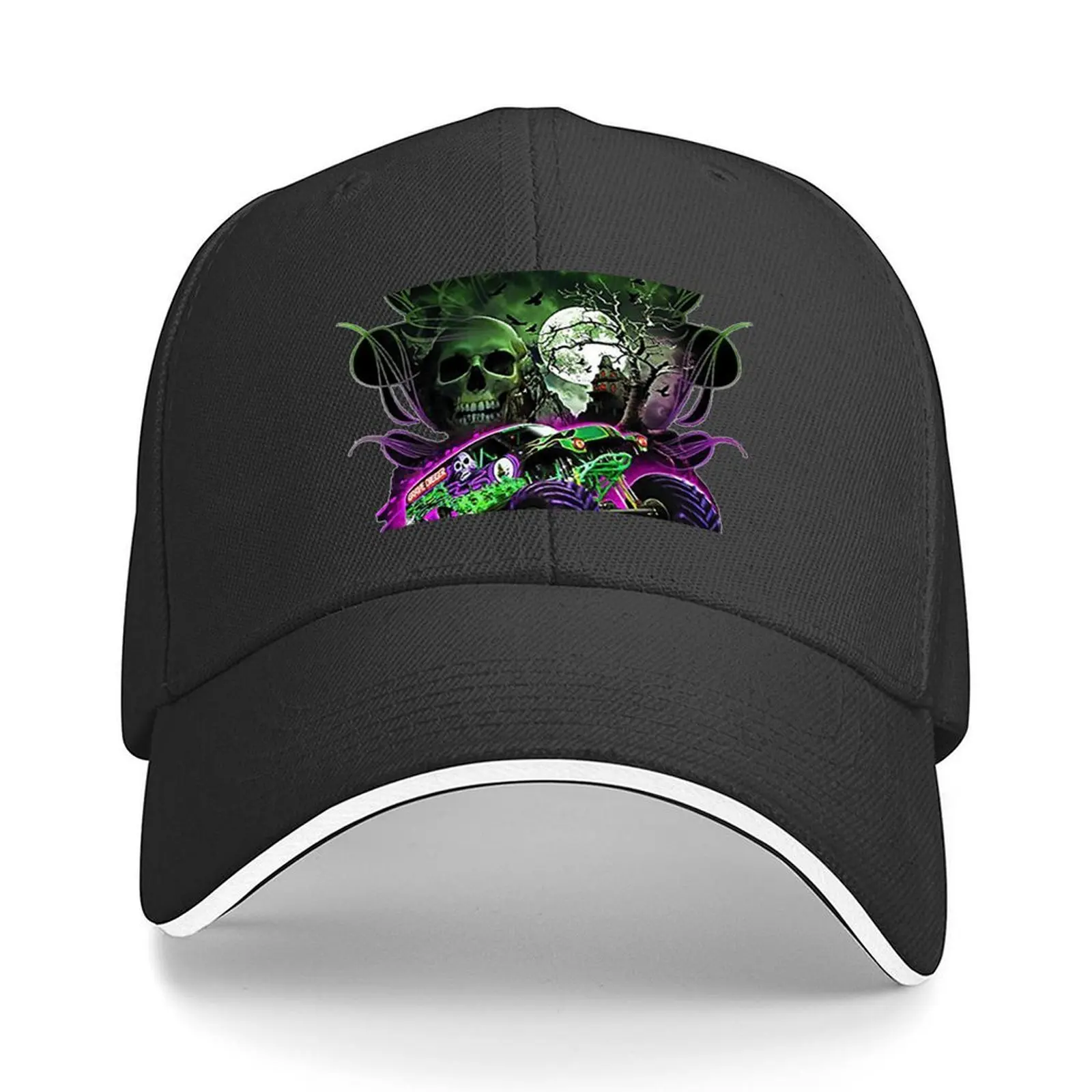 

grave digger monster jam monster truck Baseball Cap Big Size Hat Luxury Cap Golf Cap Dropshipping Women's Men's